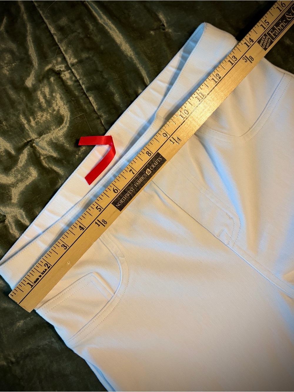 SPANX White Jeggings  #1232 - Picture 10 of 12